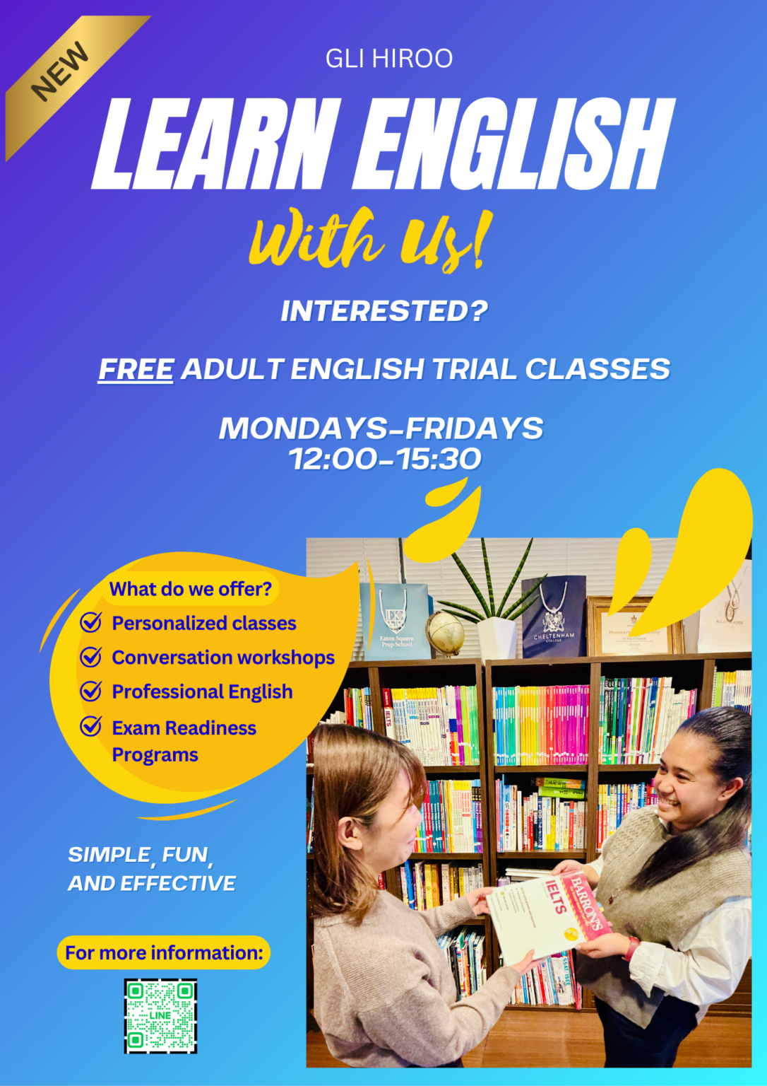 Esl Course Examples Adult English Course